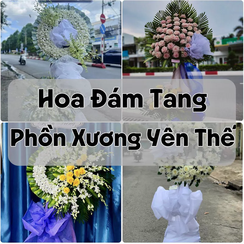 Đặt Hoa Đám Tang Phồn Xương Yên Thế | Giao Hoa Nhanh