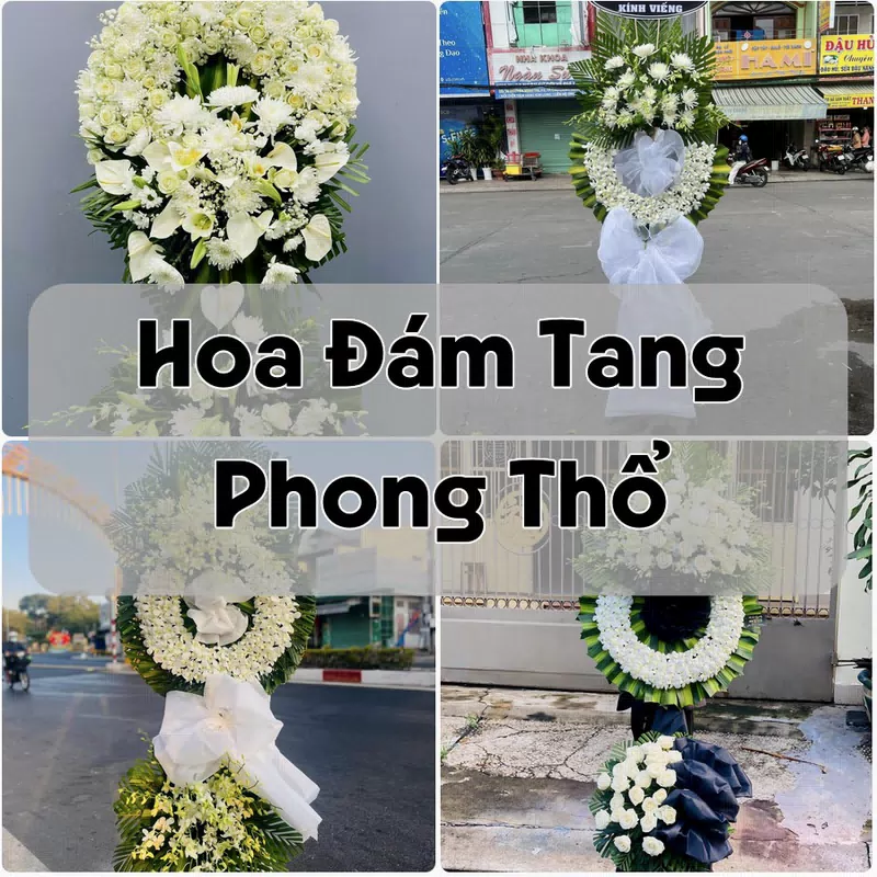 Đặt Hoa Đám Tang Phong Thổ | Giao Hoa Nhanh