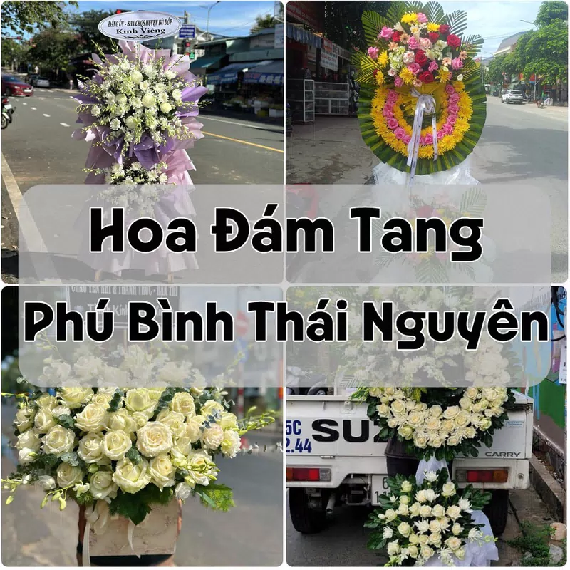Đặt Hoa Đám Tang Phú Bình Thái Nguyên | Đặt Hoa Viếng
