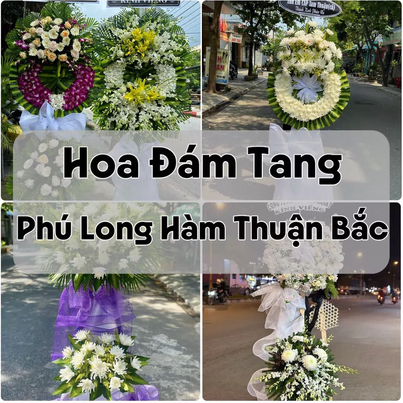 Đặt Hoa Đám Tang Phú Long Hàm Thuận Bắc | Giao Hoa Nhanh