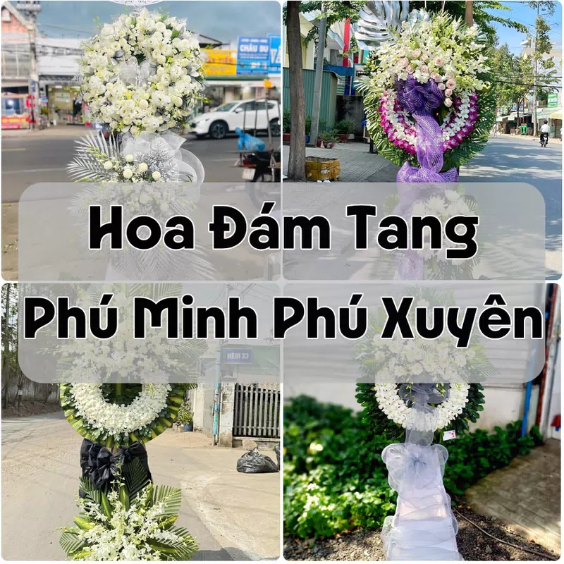 Đặt Hoa Đám Tang Phú Minh Phú Xuyên | Giao Hoa Nhanh