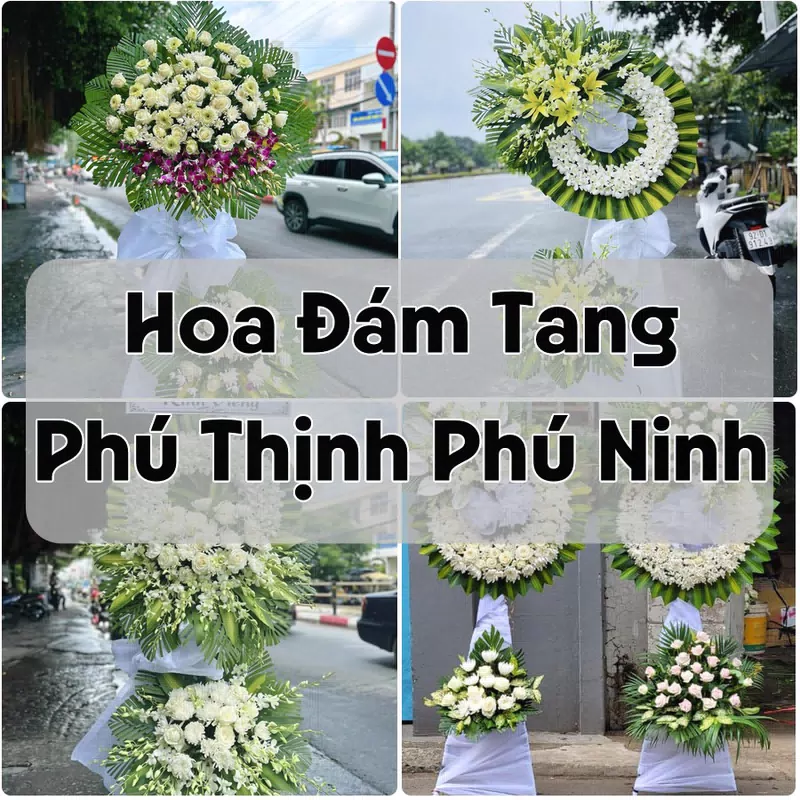 Đặt Hoa Đám Tang Phú Thịnh Phú Ninh | Đặt Hoa Nhanh