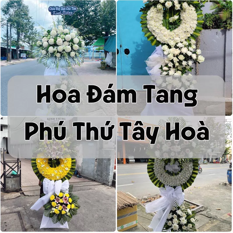 Đặt Hoa Đám Tang Phú Thứ Tây Hoà | Hoa Chia Buồn