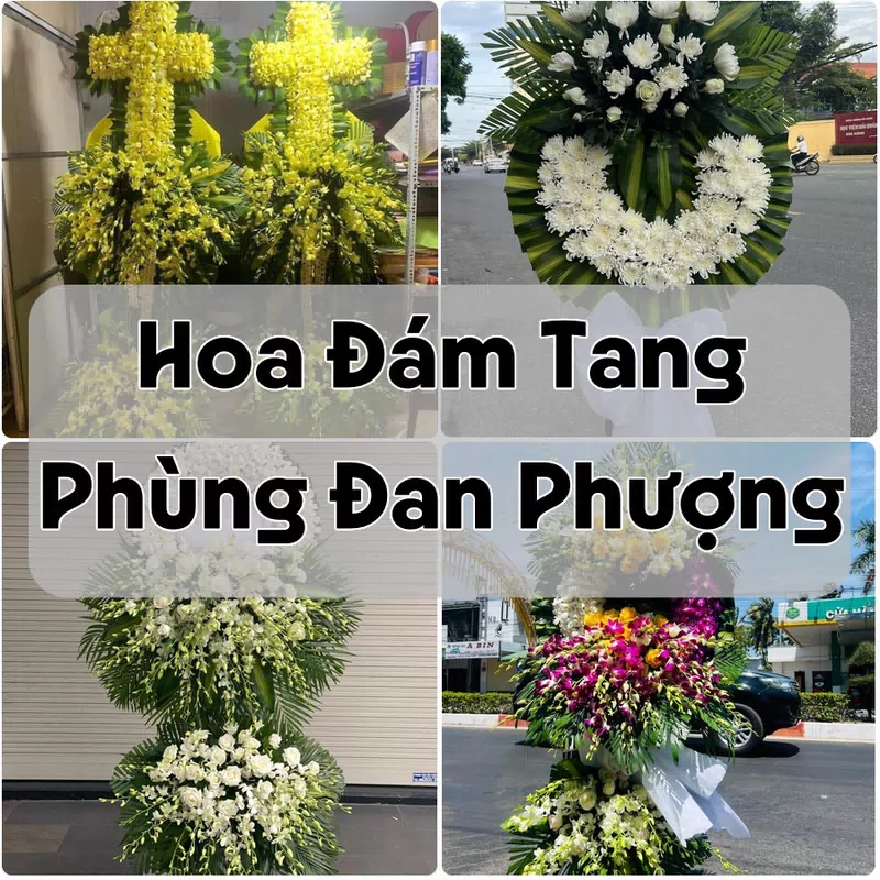 Đặt Hoa Đám Tang Phùng Đan Phượng | Giao Tận Nơi