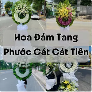 Đặt Hoa Đám Tang Phước Cát Cát Tiên | Hoa Tang Lễ