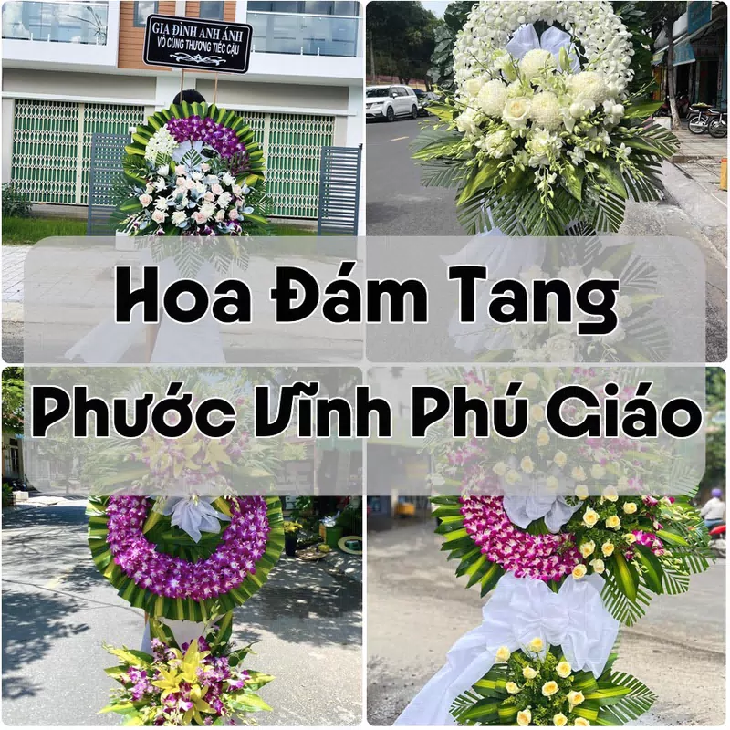 Đặt Hoa Đám Tang Phước Vĩnh Phú Giáo | Giao Tận Nơi