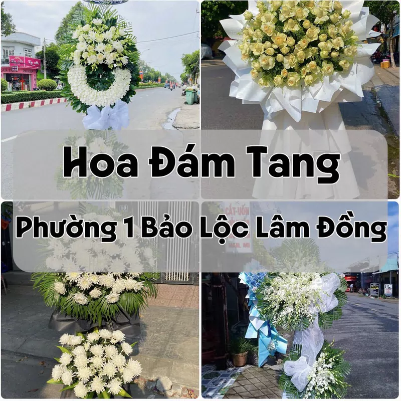 Đặt Hoa Đám Tang Phường 1 Bảo Lộc Lâm Đồng | Giao Hoa Nhanh