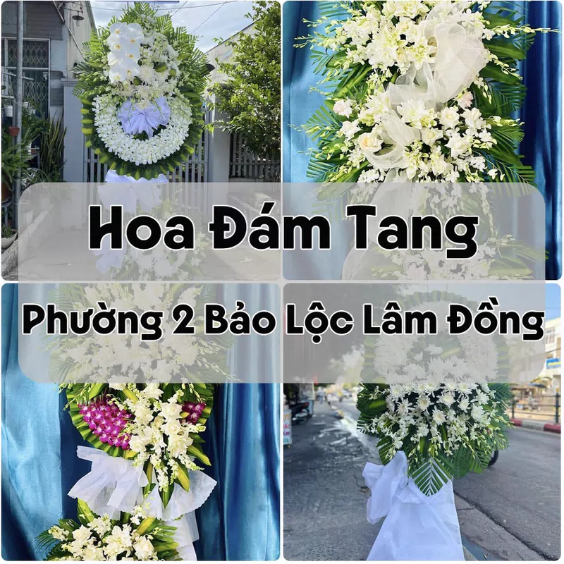 Đặt Hoa Đám Tang Phường 2 Bảo Lộc Lâm Đồng | Hoa Chia Buồn