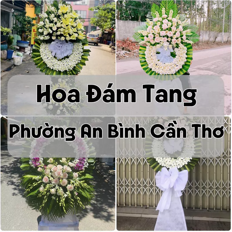 Đặt Hoa Đám Tang Phường An Bình Cần Thơ | Hoa Chia Buồn