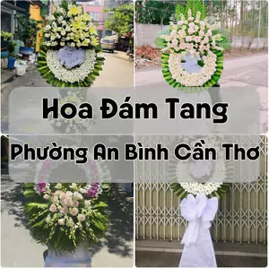 Đặt Hoa Đám Tang Phường An Bình Cần Thơ | Hoa Chia Buồn