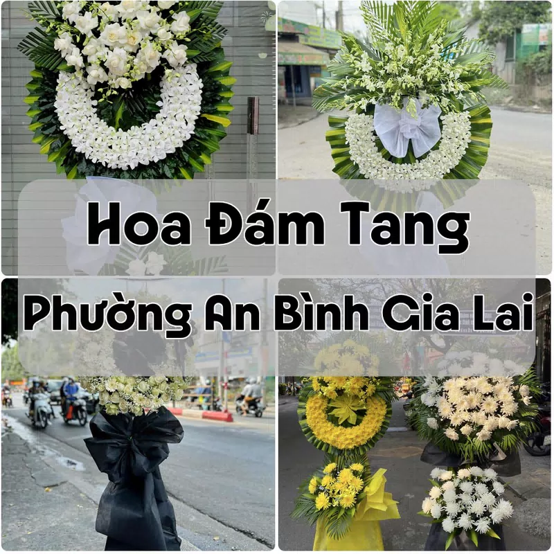 Đặt Hoa Đám Tang Phường An Bình Gia Lai | Giao Hoa Nhanh