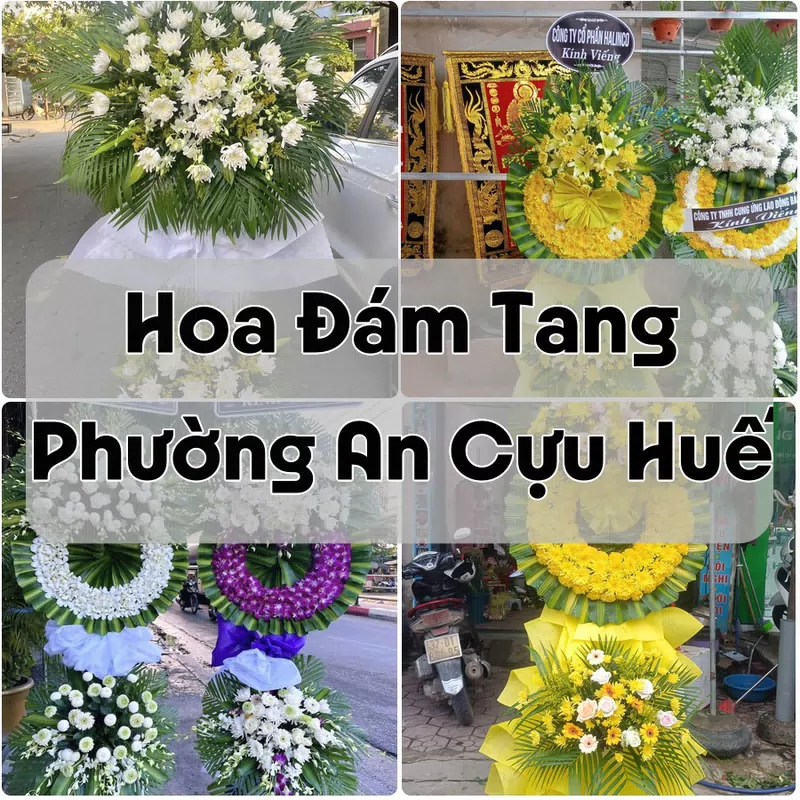Đặt Hoa Đám Tang Phường An Cựu Huế | Giao Tận Nơi