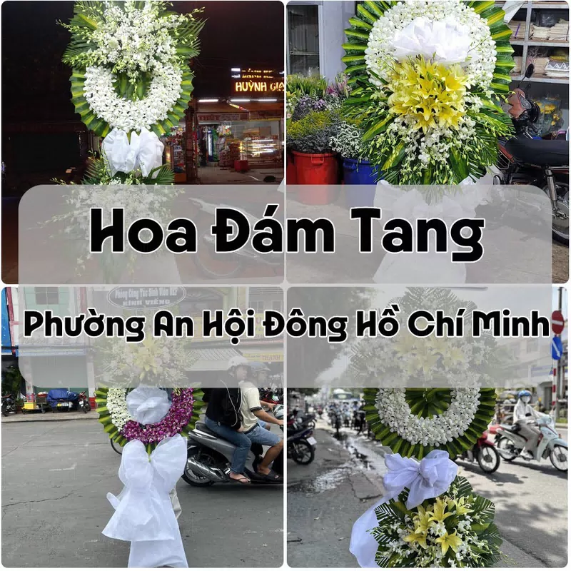 Đặt Hoa Đám Tang Phường An Hội Đông Hồ Chí Minh | Hoa Chia Buồn
