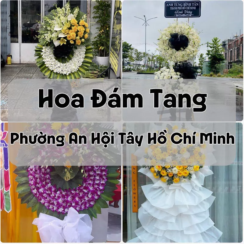 Đặt Hoa Đám Tang Phường An Hội Tây Hồ Chí Minh | Đặt Hoa Nhanh