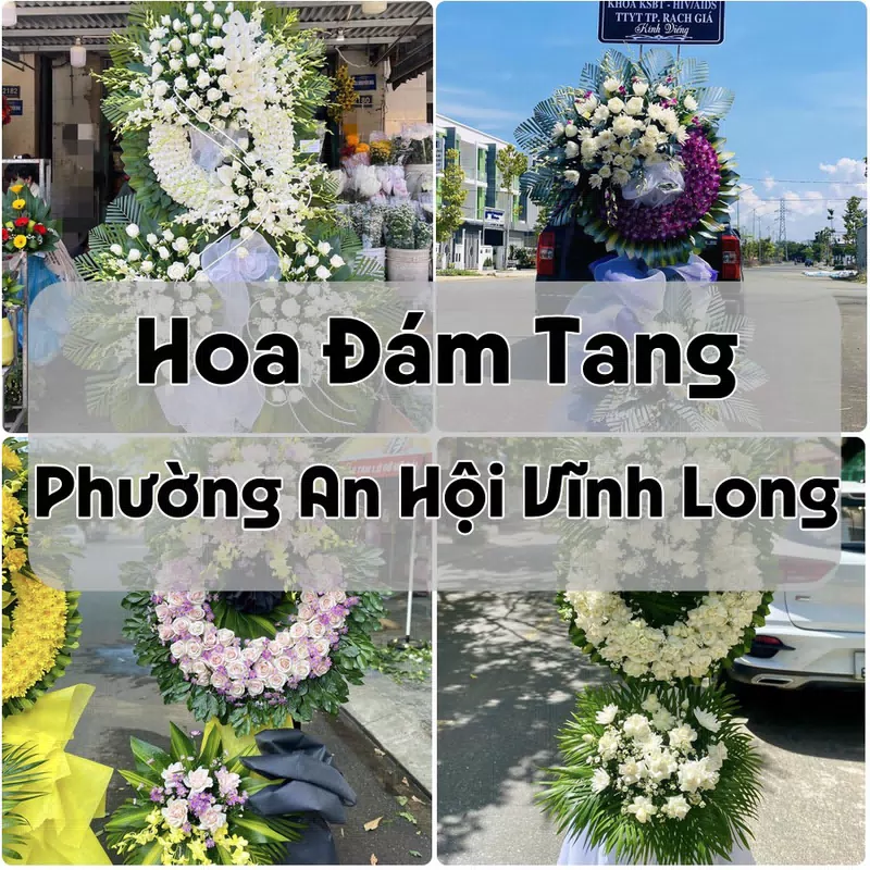 Đặt Hoa Đám Tang Phường An Hội Vĩnh Long | Giao Hoa Nhanh