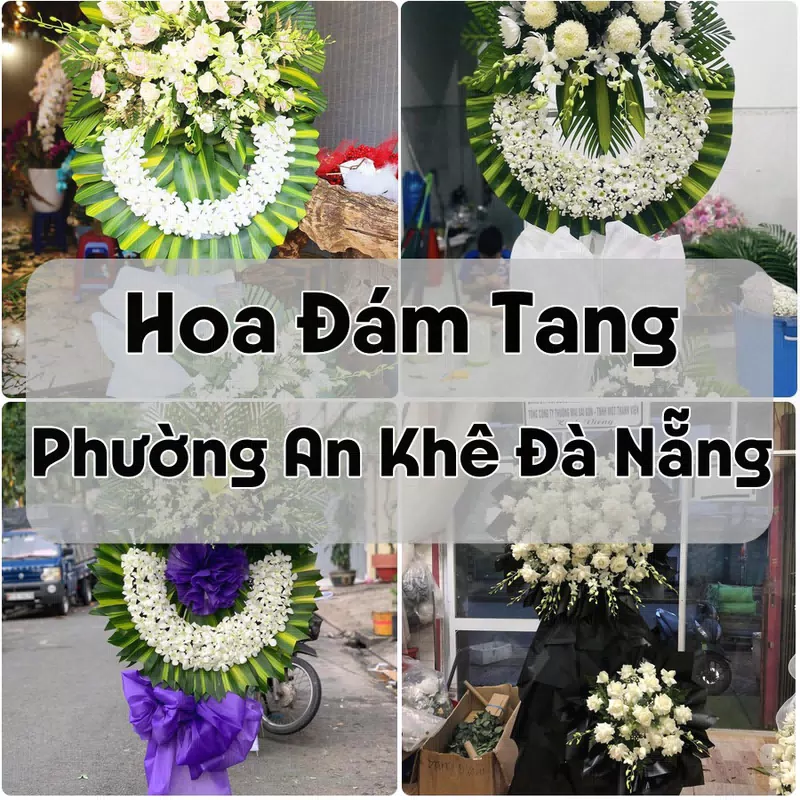 Đặt Hoa Đám Tang Phường An Khê Đà Nẵng | Hoa Chia Buồn