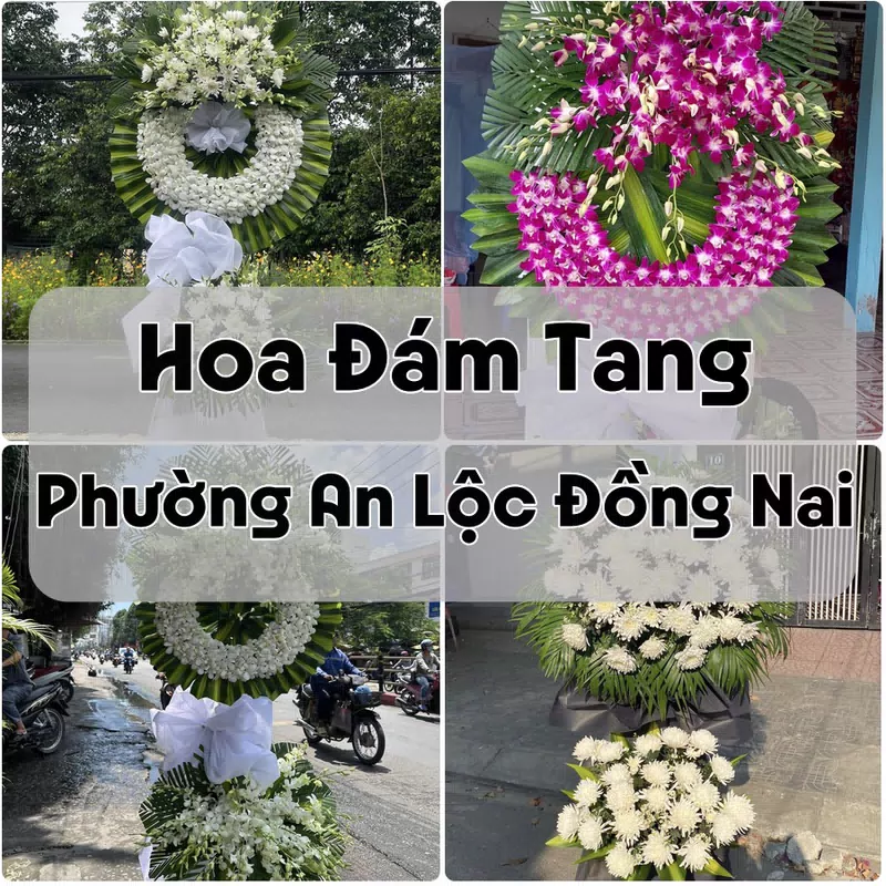 Đặt Hoa Đám Tang Phường An Lộc Đồng Nai | Giao Hoa Nhanh