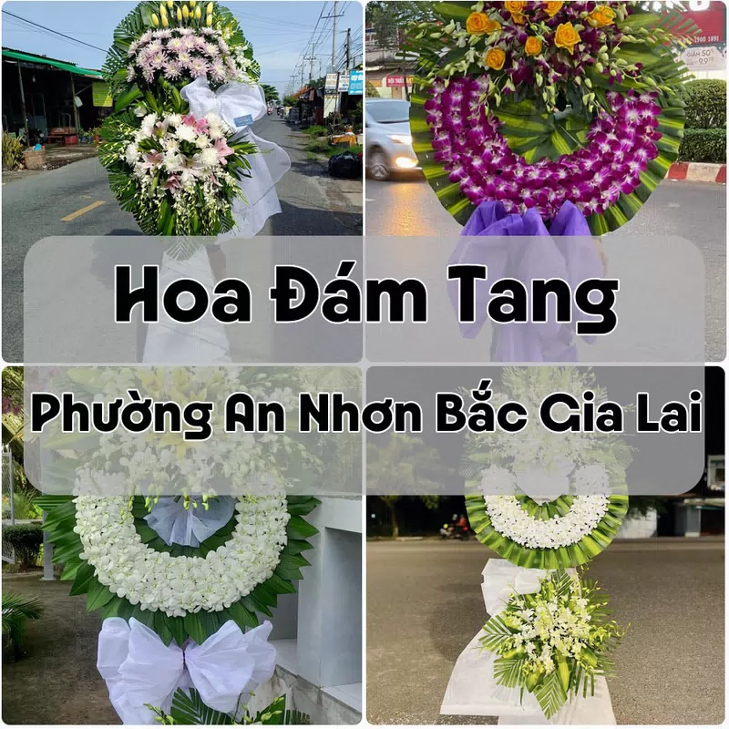 Đặt Hoa Đám Tang Phường An Nhơn Bắc Gia Lai | Hoa Tang Lễ