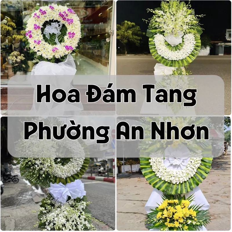 Đặt Hoa Đám Tang Phường An Nhơn | Hoa Chia Buồn