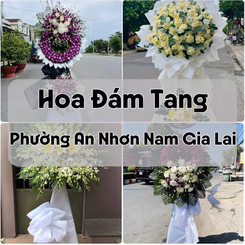 Đặt Hoa Đám Tang Phường An Nhơn Nam Gia Lai | Giao Hoa Nhanh
