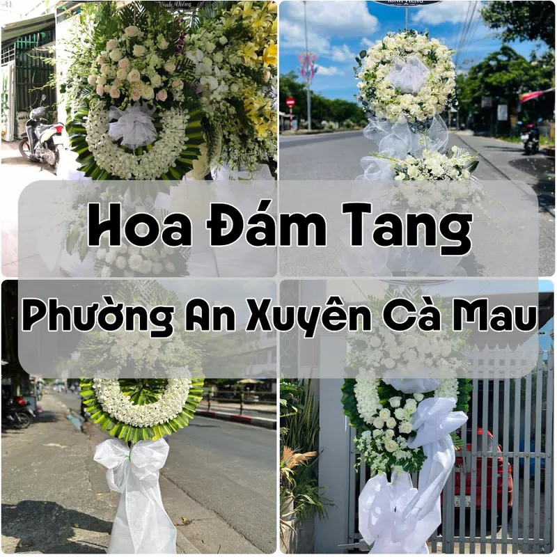 Đặt Hoa Đám Tang Phường An Xuyên Cà Mau | Hoa Chia Buồn