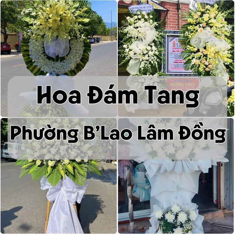 Đặt Hoa Đám Tang Phường B’Lao Lâm Đồng | Giao Tận Nơi