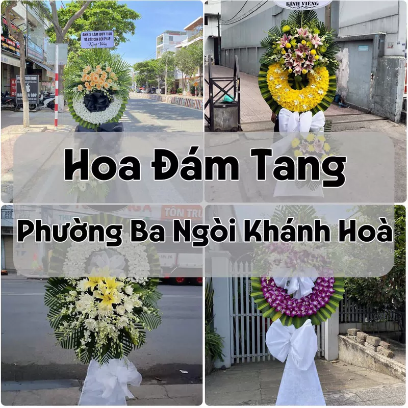 Đặt Hoa Đám Tang Phường Ba Ngòi Khánh Hoà | Đặt Hoa Nhanh