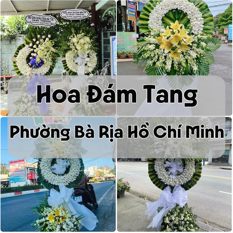 Đặt Hoa Đám Tang Phường Bà Rịa Hồ Chí Minh | Hoa Chia Buồn