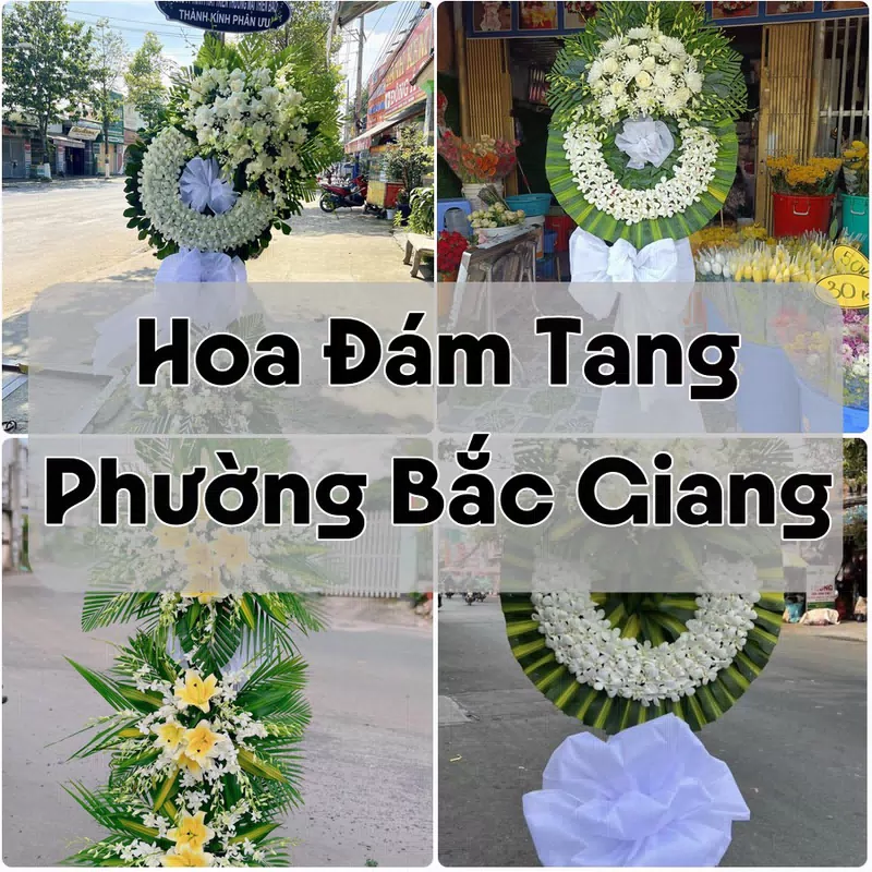 Đặt Hoa Đám Tang Phường Bắc Giang | Giao Tận Nơi