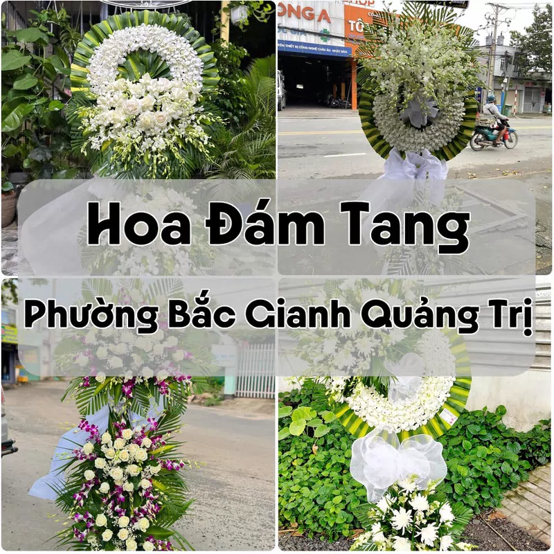 Đặt Hoa Đám Tang Phường Bắc Gianh Quảng Trị | Hoa Chia Buồn