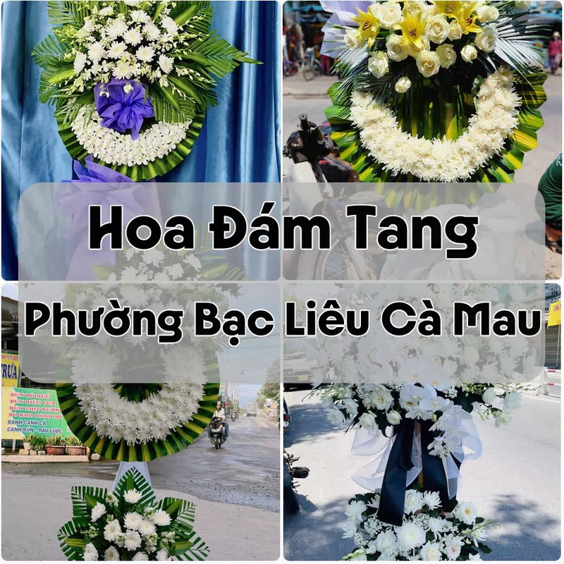 Đặt Hoa Đám Tang Phường Bạc Liêu Cà Mau | Đặt Hoa Viếng