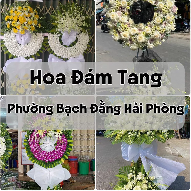 Đặt Hoa Đám Tang Phường Bạch Đằng Hải Phòng | Đặt Hoa Viếng