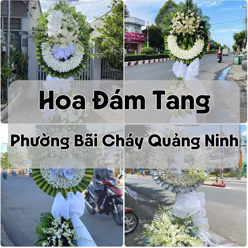 Đặt Hoa Đám Tang Phường Bãi Cháy Quảng Ninh | Hoa Tang Lễ