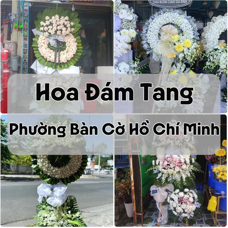 Đặt Hoa Đám Tang Phường Bàn Cờ Hồ Chí Minh | Giao Tận Nơi