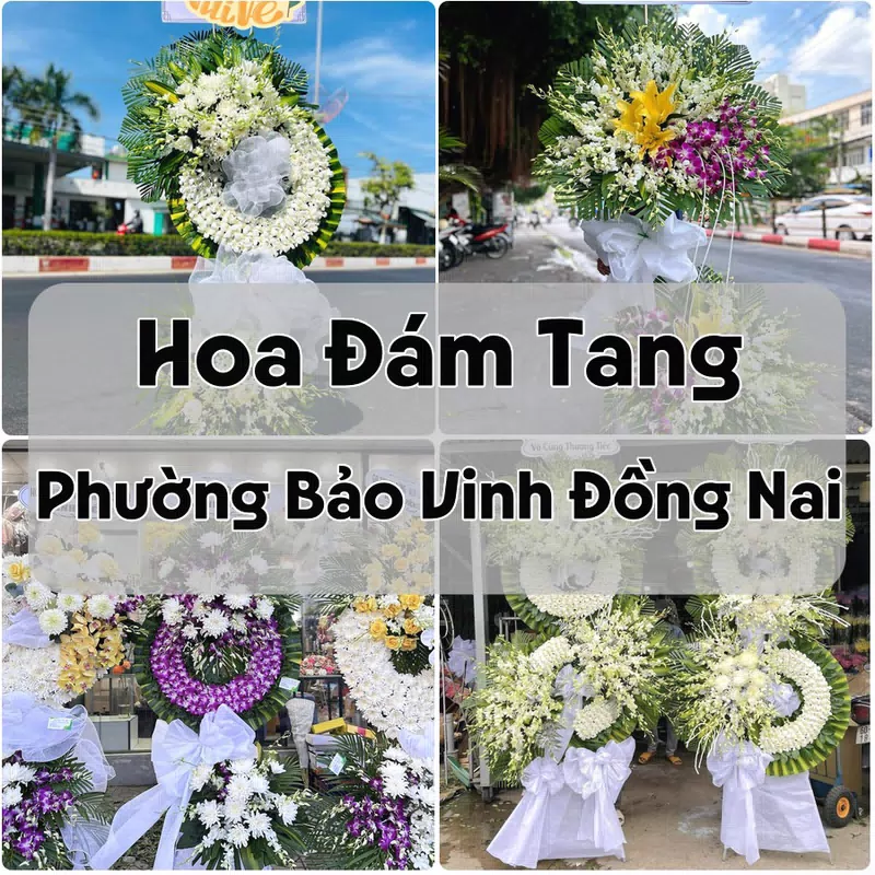 Đặt Hoa Đám Tang Phường Bảo Vinh Đồng Nai | Hoa Tang Lễ