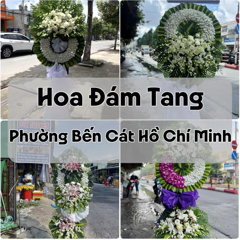 Đặt Hoa Đám Tang Phường Bến Cát Hồ Chí Minh | Đặt Hoa Viếng