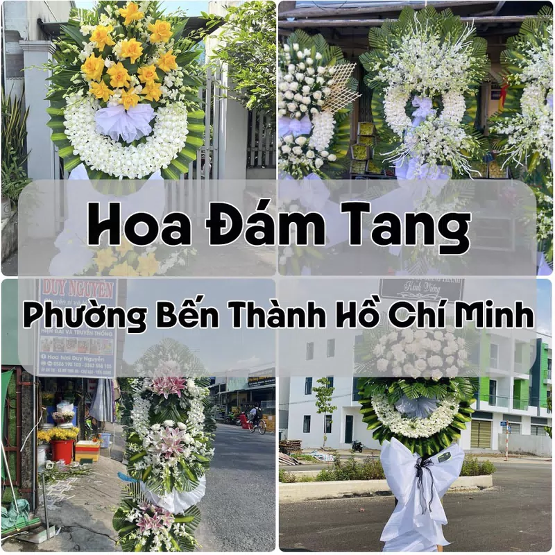 Đặt Hoa Đám Tang Phường Bến Thành Hồ Chí Minh | Hoa Chia Buồn