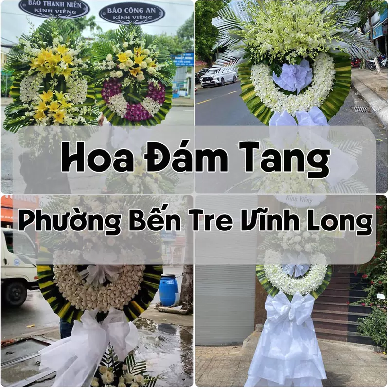 Đặt Hoa Đám Tang Phường Bến Tre Vĩnh Long | Giao Hoa Nhanh