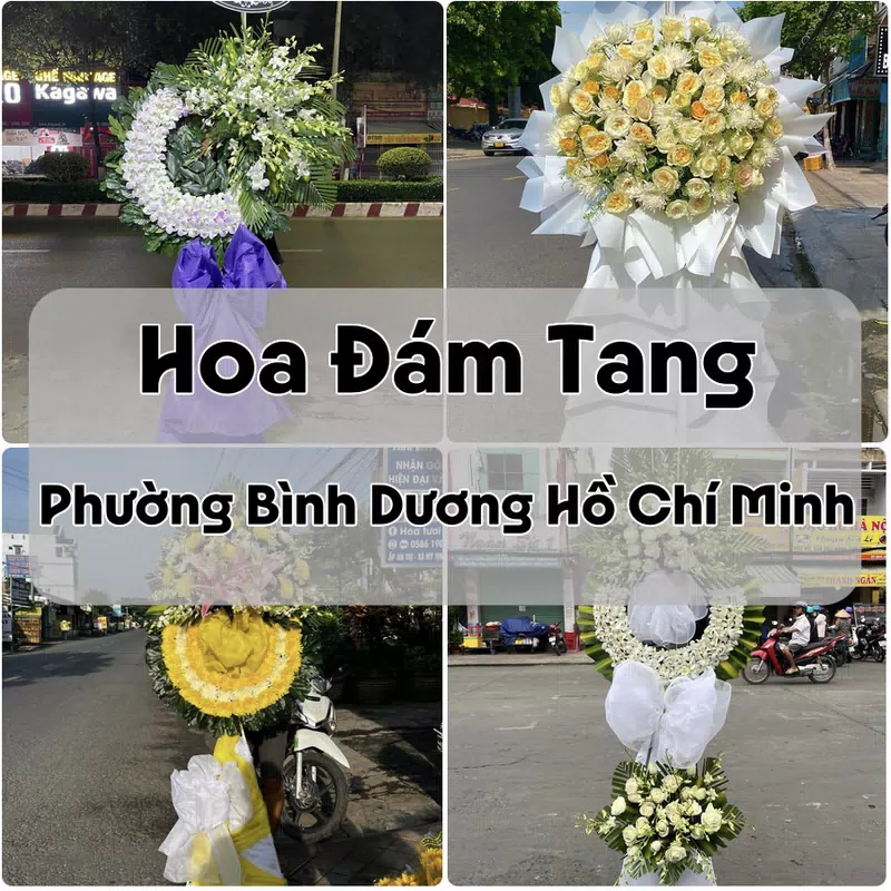 Đặt Hoa Đám Tang Phường Bình Dương Hồ Chí Minh | Giao Tận Nơi