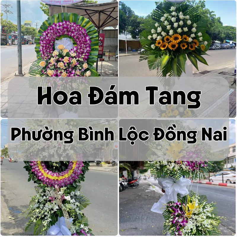 Đặt Hoa Đám Tang Phường Bình Lộc Đồng Nai | Hoa Tang Lễ