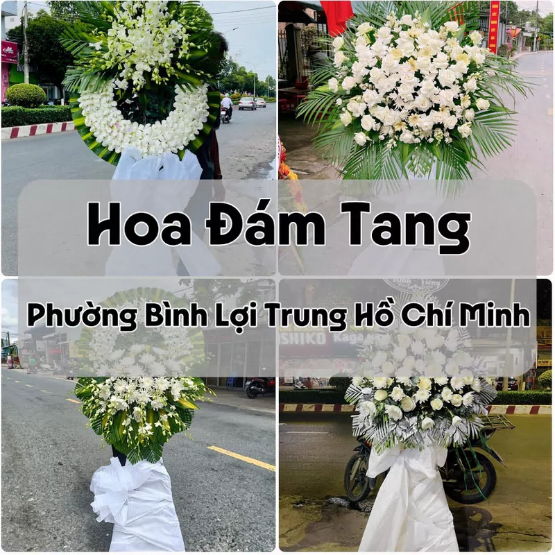 Đặt Hoa Đám Tang Phường Bình Lợi Trung Hồ Chí Minh | Giao Hoa Nhanh