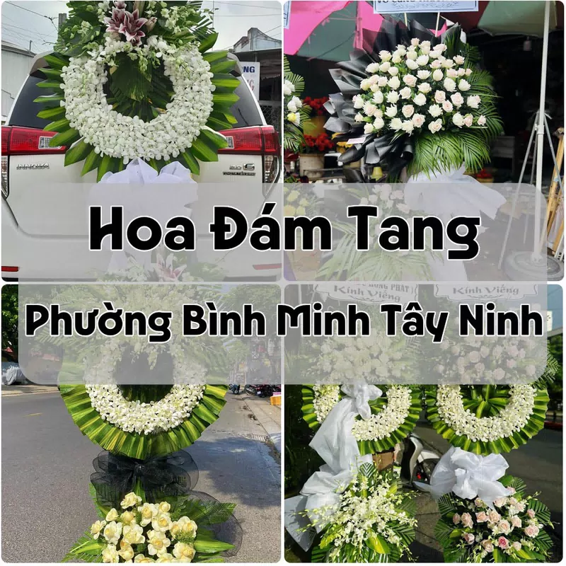 Đặt Hoa Đám Tang Phường Bình Minh Tây Ninh | Hoa Tang Lễ