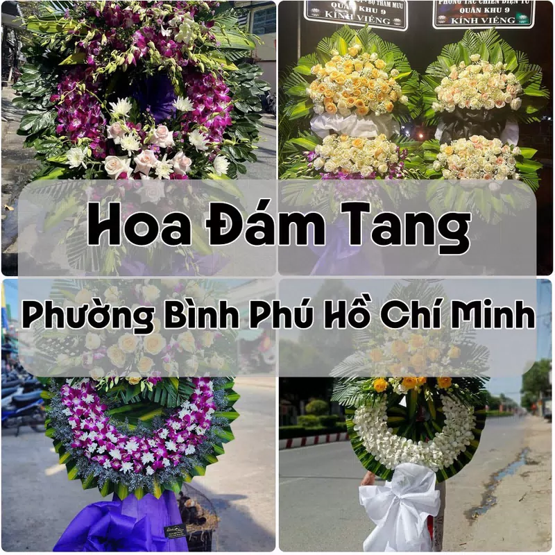 Đặt Hoa Đám Tang Phường Bình Phú Hồ Chí Minh | Đặt Hoa Viếng