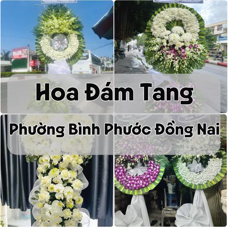 Đặt Hoa Đám Tang Phường Bình Phước Đồng Nai | Đặt Hoa Viếng