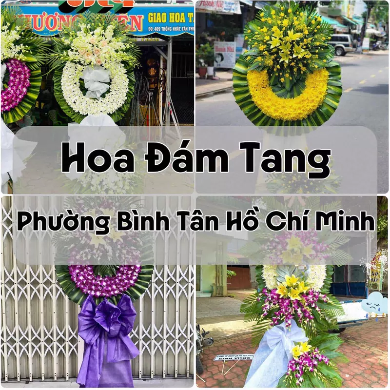 Đặt Hoa Đám Tang Phường Bình Tân Hồ Chí Minh | Đặt Hoa Nhanh