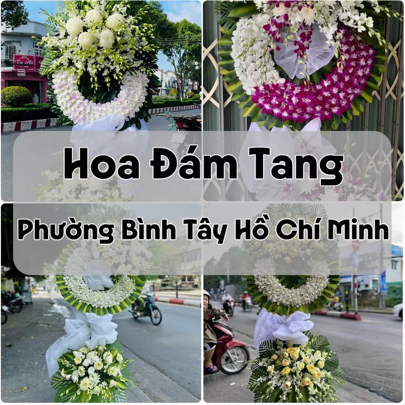 Đặt Hoa Đám Tang Phường Bình Tây Hồ Chí Minh | Giao Hoa Nhanh