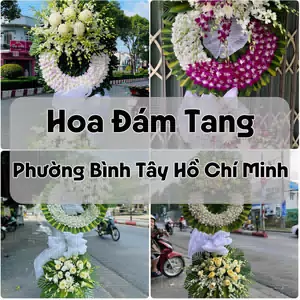 Đặt Hoa Đám Tang Phường Bình Tây Hồ Chí Minh | Giao Hoa Nhanh