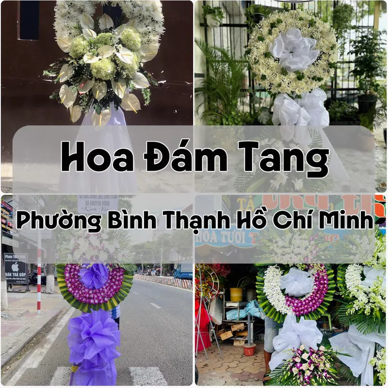 Đặt Hoa Đám Tang Phường Bình Thạnh Hồ Chí Minh | Hoa Tang Lễ