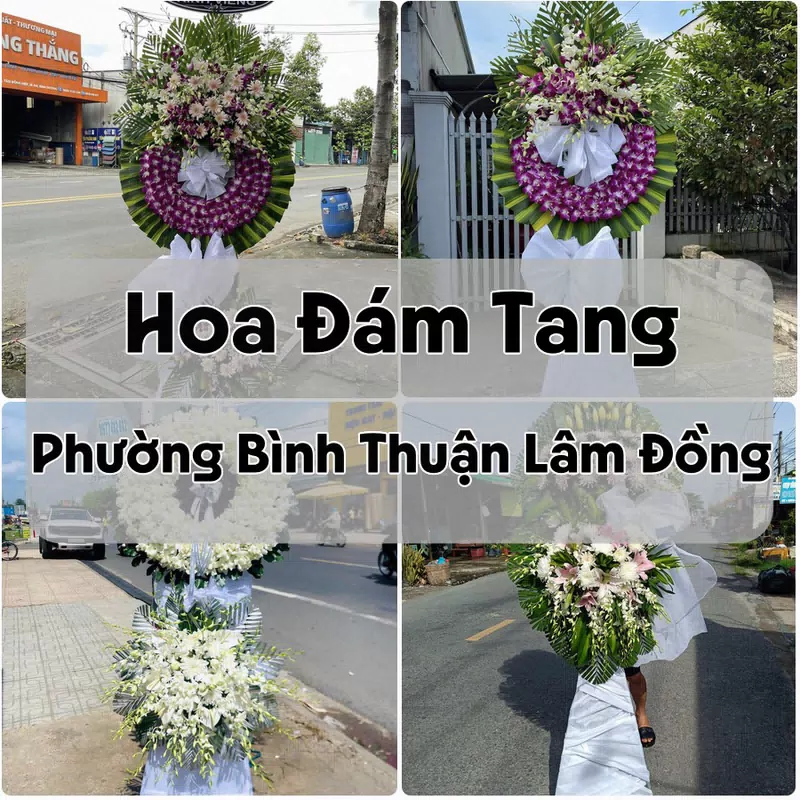 Đặt Hoa Đám Tang Phường Bình Thuận Lâm Đồng | Đặt Hoa Nhanh