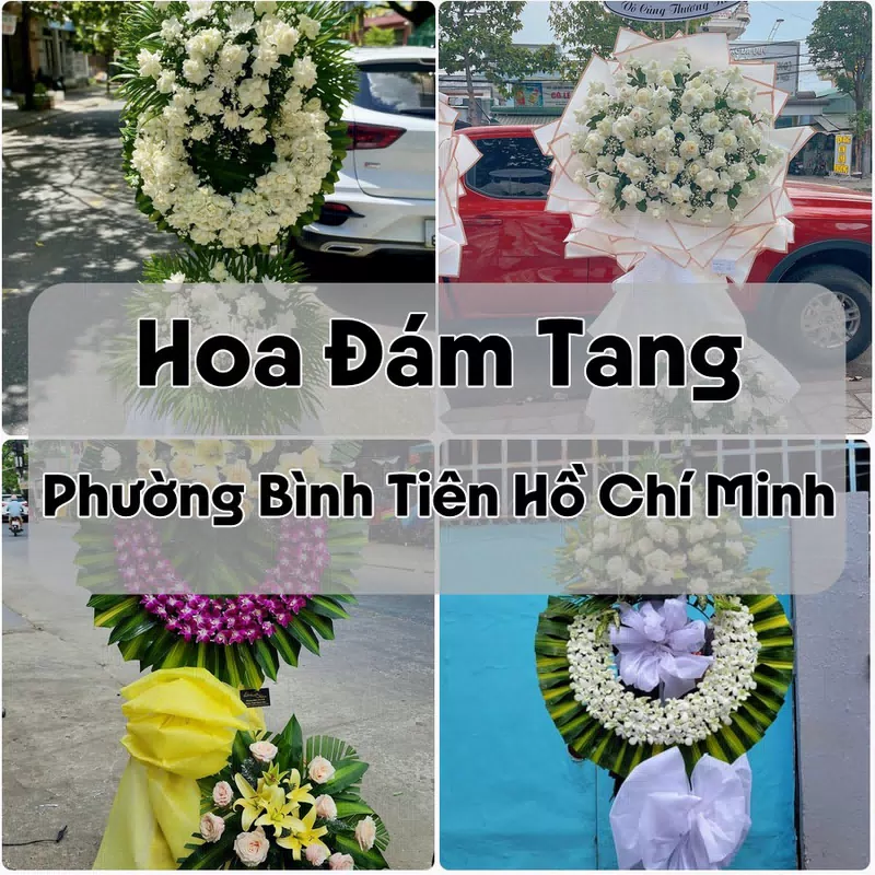 Đặt Hoa Đám Tang Phường Bình Tiên Hồ Chí Minh | Hoa Tang Lễ